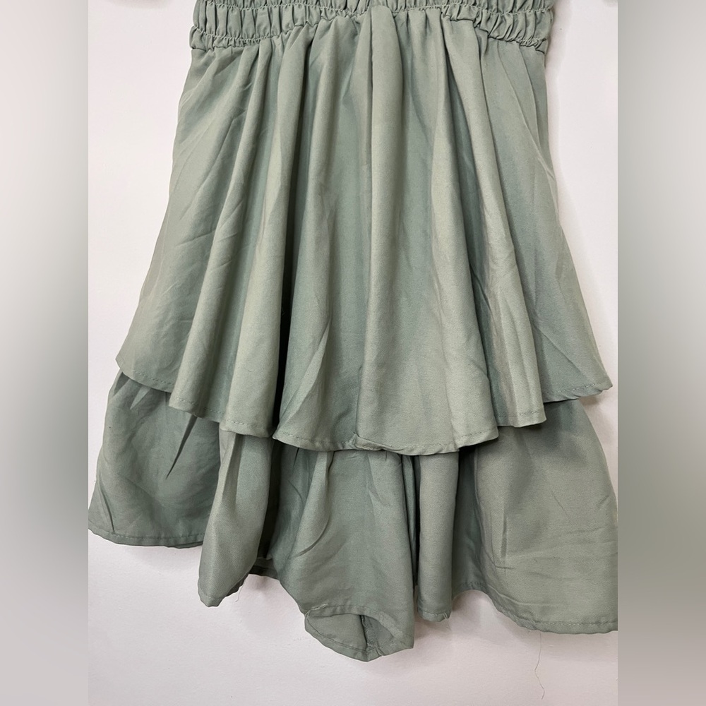 Indulge Instyle Olive green baby Doll Jumper - Picture 4 of 6